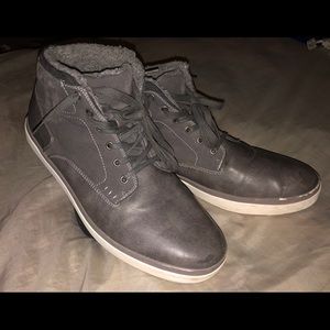 grey 'Unlisted' hightops
